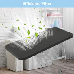 Bramokava 4x Filter geschikt voor Hoover Candy Droger 40006731 - 275 x 125 mm Spons Foam Schuimfilter — thumbnail 5