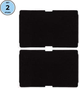 Bramokava 2x Filter geschikt voor Beko Blomberg Droger 2964840100 - 235 x 150 mm - Spons Foam Schuimfilter — thumbnail 2