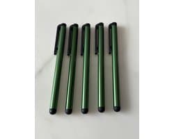 5 Stuks Tablet & Telefoon Stift / Robuuste Touchpen / Touchstift / Touch / Touchscreen Pen - Groen