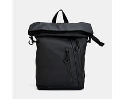 Fietstas rugzak laptop - 16,5 inch laptopvak - afneembaar - zwart