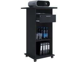 VCM Houten tafel meubels trolley trolley standaard beamer projector wielen rollable Neta Houten tafel meubels trolley trolley standaard beamer projector wielen rollable Neta