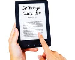 eReader 6 Inch - Ebook Reader - E-Reader met Backlight - 17H Schermtijd - 4GB - Zwart - Silvergear