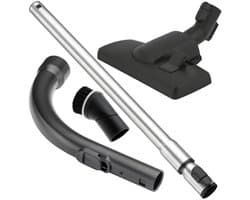 DEGG - 4-Delige stofzuiger set - geschikt voor miele - Stofzuigerbuis + Combi Zuigmond + Pistoolgreep + Plumeau - Voor Zachte & Harde vloeren