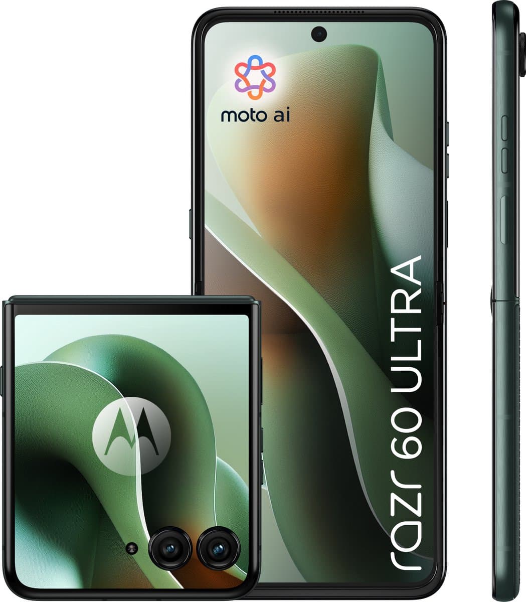 motorola razr 60 ultra - Sacarab (Donkergroen) — afbeelding 1