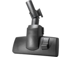 Dparts combi zuigmond met breed wiel geschikt voor Nilfisk - met parkeerhaak 32mm - GM80, Select, Power, Extreme, Action, Coupe, Thor, VP300, VP600, Family, Business - stofzuigermondstuk, stofzuigervoet, stofzuigerborstel, stofzuigermond, mondstuk