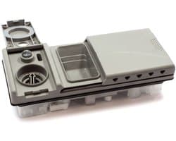 Zeepbak vaatwasser compleet - Geschikt voor Bosch Siemens Candy - met glansmiddelunit - 00490467 / 00265837