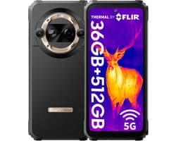 Blackview BL9000 Pro - 5G Robuuste Smartphone - 36GB+512GB - 6.78 inch - 8800mAh 120W Snel opladen - IP68 Waterdicht - Outdoor Mobiele Telefoon - Android 14 - NFC - GPS - Goud