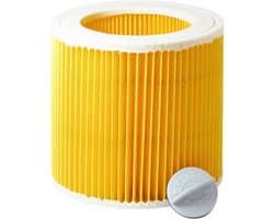Dparts filter geschikt voor Karcher WD1 WD2 WD3 en MV2 MV3 series - patroonfilter - nr. 6.414-552.0 - 64145520