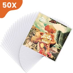 LP Hoezen 50 Stuks – Stevige Buitenhoezen - Biedt Jarenlange Bescherming - Glashelder - Vinyl Beschermhoezen - Platen Hoes - Outer Sleeves - Beschermhoes — thumbnail 1