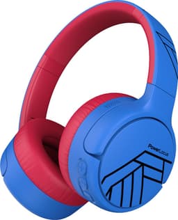 PowerLocus Tiger Draadloze Over-Ear Koptelefoon voor Kinderen, Active Noise Cancelling, 74dB/85dB/94dB Limiet, met Microfoon - Blauw/Zwart — thumbnail 12
