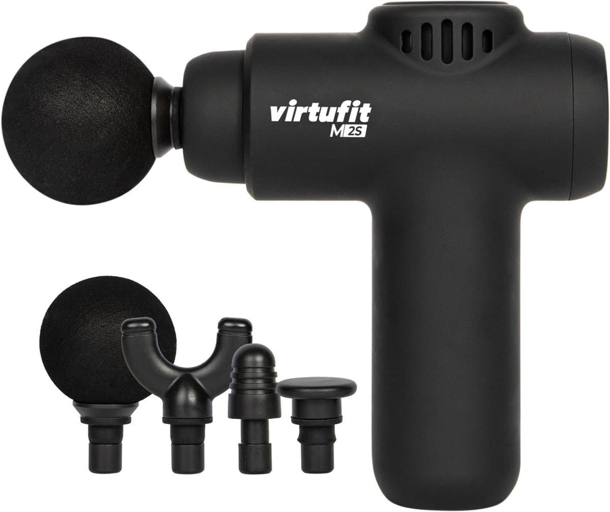 VirtuFit M2s Mini Massagegun – Massageapparaat - Inclusief 4 opzetstukken — afbeelding 1