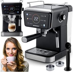 Espressomachine met portafilter 20 bar Berdsen BD-771 zwart — thumbnail 1