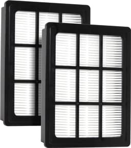 2x Dparts hepa filter geschikt voor Nilfisk stofzuiger - voor Select / Power / Elite series - Allergy Special Super - P10 P12 P20 P40 - VP300 VP600 VP930 - stofzuigerfilter allergiefilter hepafilter - nr. 1471250500 — thumbnail 1