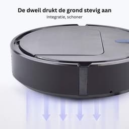 CLGP® Robotstofzuiger Huisdieren - Stofzuiger met Laadstation - Stofzuiger Draadloos — thumbnail 2