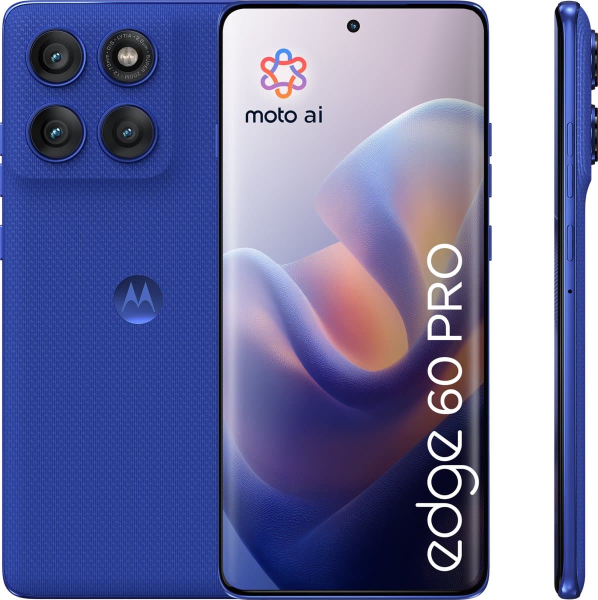 Motorola edge 60 pro - Dazzling Blue (Blauw) — afbeelding 1