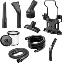 Tapijtreiniger - Tapijtwassers - Nat-Droogstofzuigers - Multifunctionele Stofzuiger - met Accessoires - Blaasfunctie - Stopcontact - voor Huis - Garage - Auto - Tapijt - 1500W - 18L - Blauw — thumbnail 3