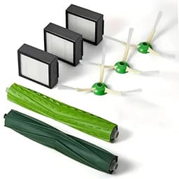 7-delige Accessoireset geschikt voor iRobot E- en J-serie – Compatibel met i7 i8 i6 i5 i4 i3 i1 E5 E6 J5 J6 J7 J8 J9 Plus – 3 HEPA Filters – 3 Zijborstels – 2 Rubberen Hoofdborstels – Vervangende Onderdelen Set — thumbnail 1
