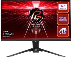 Monitor ASRock PG32QF2B 31,5" Wide Quad HD 165 Hz 50-60 Hz
