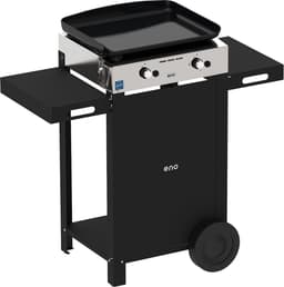 ENO INITIAL 50 GASBARBECUE - PLANCHA + ROLTAFEL - BAKPLAAT - LEVENSLANGE GARANTIE - 2 BRANDERS — thumbnail 1