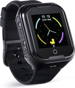 GPSHorlogeKids - GPS horloge kind - smartwatch kinderen - 4G videobellen - GPS tracker - SOS-alarm - zaklantaarn - incl. simkaart - Base Zwart II — thumbnail 5