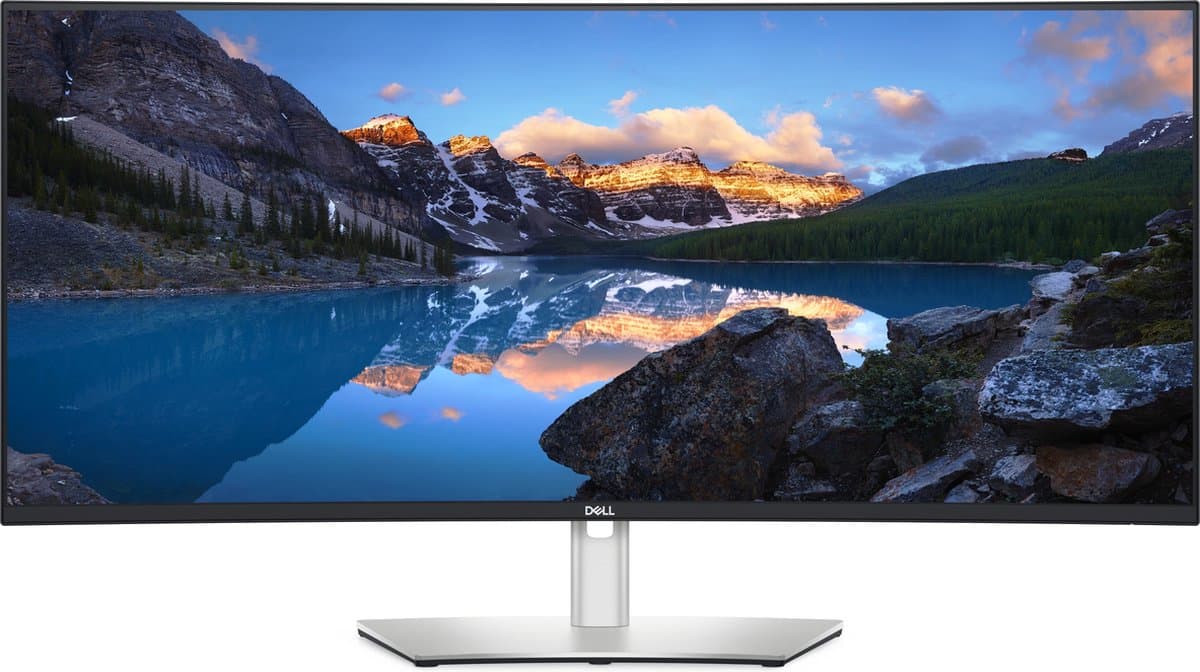 Dell UltraSharp U3824DW - Ultrawide QHD+ IPS Black Monitor - USB-C Docking 90w - RJ45 - KVM Switch - 38 inch — afbeelding 1