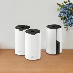 TP-Link Deco S7 (3-pack) Dual-band (2.4GHz / 5GHz) Wi-Fi 5 (802.11ac) White, Black Internal. — thumbnail 1