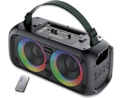 Ibiza sound Speaker streetsound | Muziekbox | 100 Watt | Koppelbaar | Bluetooth | Accu