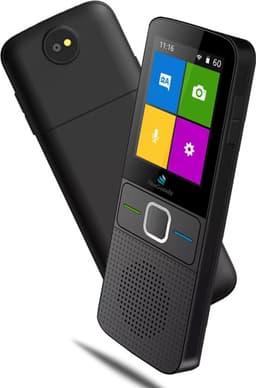 TibaGoods - Vertaalcomputer - Vertaal Apparaat - Zwart - Slimme Vertaler - 137+ Talen - Draagbare Vertaler - Lange Batterijduur — thumbnail 1