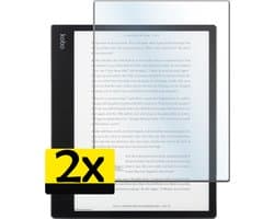 Screenprotector - Geschikt voor Kobo Elipsa 2E - 2 Stuks - Extra Sterk - Beschermglas - Gehard Glas - Tempered Glass - Screen Protector