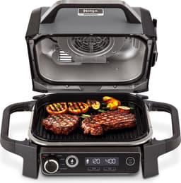 Ninja Woodfire - 7-in-1 Elektrische BBQ Grill, Smoker & Airfryer - Tafelmodel Barbecue - Geschikt voor Balkon - OG701EU — thumbnail 1
