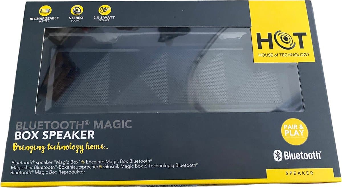 BLUETOOTH MAGIC BOX SPEAKER — afbeelding 1