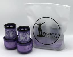 4 x HEPA V12 Filter geschikt voor Dyson V12 Detect Slim & Absolute motor filter. — thumbnail 3