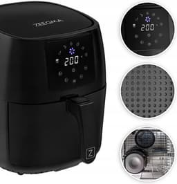 Zeegma Knapper - Heteluchtfriteuse - Airfryer 1400W - Tot 200°C in 60 seconden - 4,5L Kom — thumbnail 19