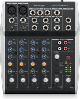 Behringer XENYX 802S - Analoge mixer — thumbnail 3