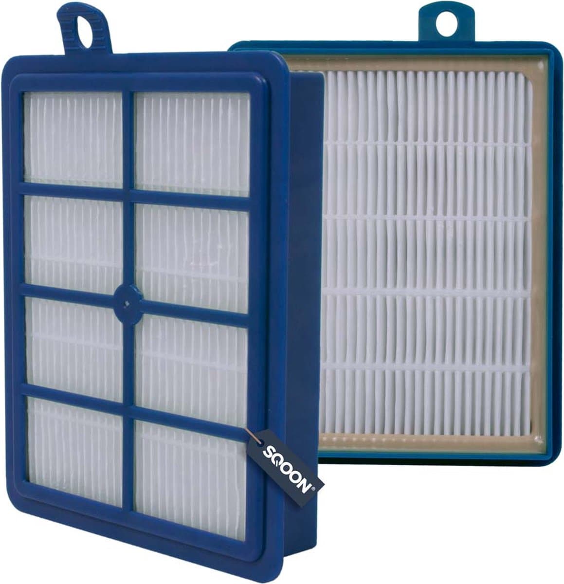 SQOON® - Filter geschikt voor Philips FC8031 H12 - Blauw — afbeelding 1