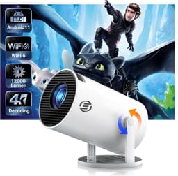 Equivera Mini Beamer - Draagbare Beamer - Beamer - Mini Beamer Projector - Projector - Mini Projector — thumbnail 1