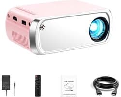 Equivera Mini Beamer - Draagbare Beamer - Beamer - Mini Beamer Projector - Projector - Mini Projector