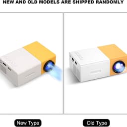 Equivera Mini Beamer - Draagbare Beamer - Beamer - Mini Beamer Projector - Projector - Mini Projector — thumbnail 2