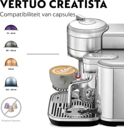 Sage Vertuo Creatista Brushed Stainless Steel SVE850BSS Nespresso Koffiecupmachine — thumbnail 4