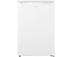 Inventum KK550 tafelmodel koelkast energiezuinig - 131 liter - Zonder vriesvak - 55 cm breed - Superkoelen - Led-verlichting - Energielabel D - Vrijstaand - Wit — afbeelding 1