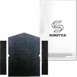 Somstyle Schuim Filter Set Geschikt voor Miele Wasdroger - 3 Stuks - Droger Accessoires - Schuimfilter - Zwart — thumbnail 7