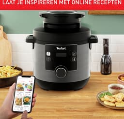 Tefal Turbo Cuisine & Fry CY7788 - Multicooker - Airfryer - 7L - One-Touch Programs — thumbnail 19