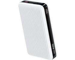 Voomy Powerbank 100W - 20000 mAh - Geschikt voor Laptop, Macbook, Smartphone & Tablet - PD USB-C - Wit