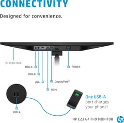 HP E23 G4 - Full HD IPS Monitor - 23 Inch — thumbnail 5