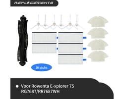 Replacements® Onderdelen geschikt voor Rowenta X-Plorer 75-series - NIET de 75S - 16-delig