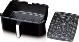Gastronoma 18290009 - Airfryer mand met een inhoud van 10L, geschikt voor de Gastronoma 18290003 en 18290006 - Zwart — thumbnail 1