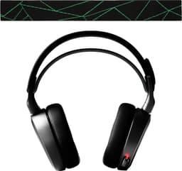 kwmobile vervangende koptelefoonband voor SteelSeries Arctis 7 / Arctis 9 / Arctis 9X / Arctis PRO koptelefoon band - Nylon zachte hoofdband voor hoofdtelefoon in zwart / neon groen — thumbnail 2