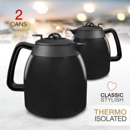Equivera Koffiezetapparaat Met Thermoskan - Koffiezet - Koffiezetapparaat - Koffiezet Apparaat - Must Have Voor In Uw Keuken — thumbnail 3