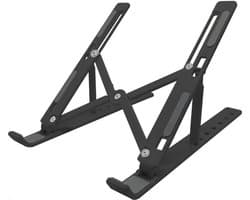 ***Laptop computer Standaard Verstelbaar - 6 standen verstelbaar - Zwart Thuiswerk Kantoor - van Heble® ***