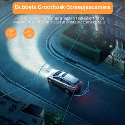MKSS® Dual Dashcam - Dashcam voor Auto - Dashcams - Zwart — thumbnail 5